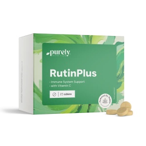 Purely Nutrition RutinPlus, susține imunitatea și rezistența organismului, ajută la reducerea oboselii, 75 tablete - Img 2