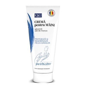 Q4U Cremă pentru mâini cu Glicerină, 100 ml, Tis Farmaceutic