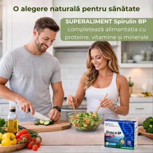 Spirulină, 120 capsule, Balkan Pharmaceuticals - Img 8