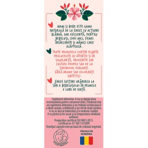 Stimularea lactației Mami și Bebe, G85, 60 capsule, Fares - Img 3