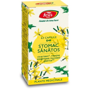Stomac sănătos, D49, 63 capsule, Fares