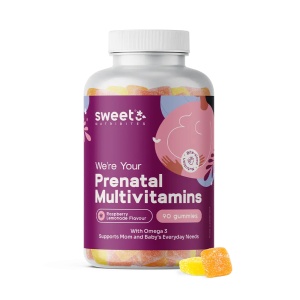 Sweet Nutribites, Prenatal Multivitamins - jeleuri cu multi-vitamine prenatale, 90 jeleuri