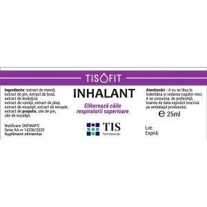 Tisofit Inhalat, 25 ml, Tis Farmaceutic - Img 2