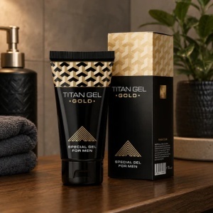 Titan Gel Gold, gel intim masculin cu acid hialuronic, verbină și mentol, susține fermitatea, hidratarea și stimularea locală, 50 ml - Img 3