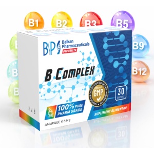 B-Complex, 30 capsule, Balkan Pharmaceuticals - Img 2