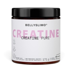 BELLYSLIMO® Creatină Pură Creavitalis®, susține performanța fizică și energia musculară în timpul antrenamentelor intense, 171 g, Pharmaverum