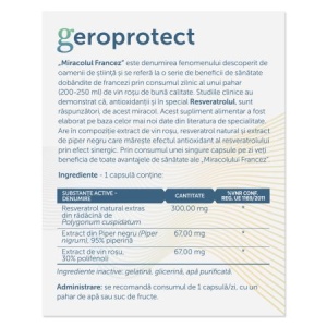 Bio-Resveratrol, 30 capsule, Parapharm - Img 2