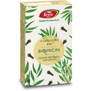 Biomicin, A14, 15 capsule moi, Fares