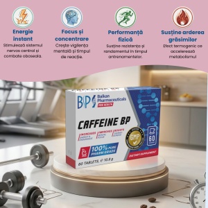 Caffeine, 60 tablete, Balkan Pharmaceuticals - Img 3