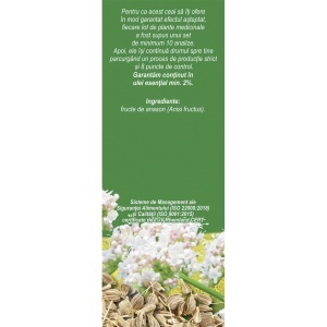 Ceai Anason fructe D146, 50 g, Fares - Img 3