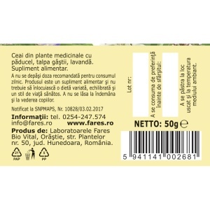 Ceai Calmocard, C22, 50 g, Fares - Img 5