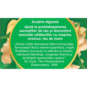 Ceai de Ghimbir, D135, 50 g, Fares - Img 4