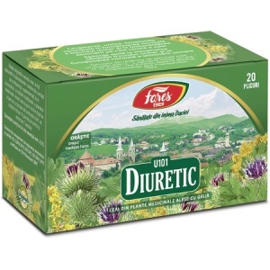 Ceai Diuretic U101, 20 plicuri, Fares