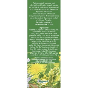 Ceai Hepatofit, 50 g, Fares - Img 2