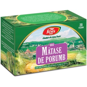 Ceai mătase de porumb U 80, 20 plicuri, Fares