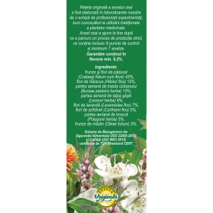 Ceai pentru Tensiune C36, 50 g, Fares - Img 3