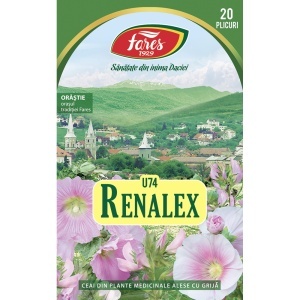 Ceai Renalex, 20 plicuri, Fares - Img 2