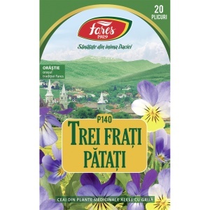 Ceai Trei Frați Pătați P140, 20 plicuri, Fares - Img 2