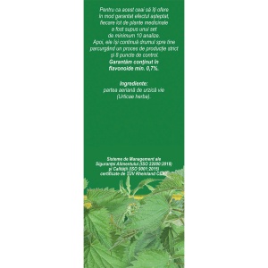 Ceai Urzică vie iarbă F182, 50 g, Fares - Img 2