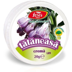 Cremă de Tătăneasă, L89, 20 g, Fares