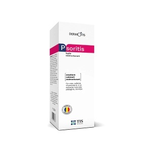 DermoTis Psoritis lapte restructurant, 100 ml, Tis Farmaceutic