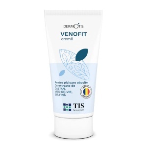 DermoTis Venofit cremă, 50 ml, Tis Farmaceutic