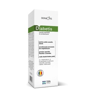 DiabeTis cremă nutritivă, 100 ml, Tis Farmaceutic