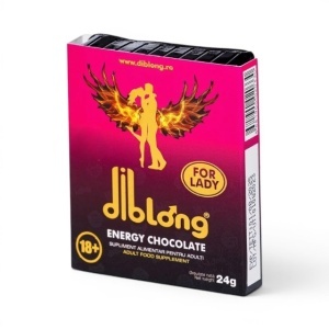 Energy Chocolate for Lady, 6 x 24 g, DIBLONG - Img 4