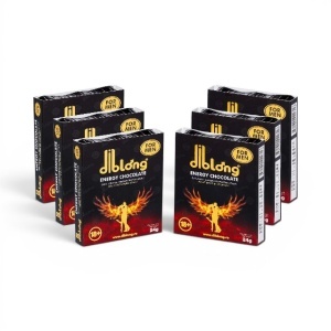 Energy Chocolate For Men, 6 x 24 g, DIBLONG