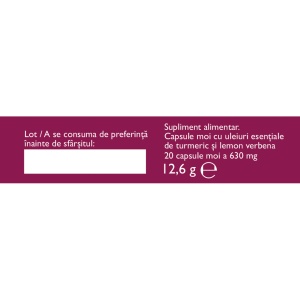 Fitodolor Acut L97, capsule moi pentru dureri acute de cap, dentare, musculare și menstruale, 20 capsule, Fares - Img 3