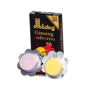 Ginseng Bonbons, 1 cutie x 2 bucăți, DIBLONG