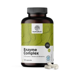 HealthyWorld, Enzyme Complex - complex enzime, 120 capsule - Img 2