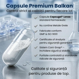 L-Carnitine BP, 500mg, 60 capsule, Balkan Pharmaceuticals - Img 9