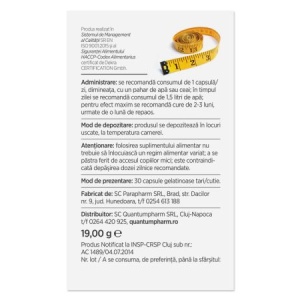 Lipostop Cafea Verde, 30 capsule, Parapharm - Img 2