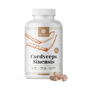 MycoWay, Cordyceps Sinensis, 180 capsule - Img 2