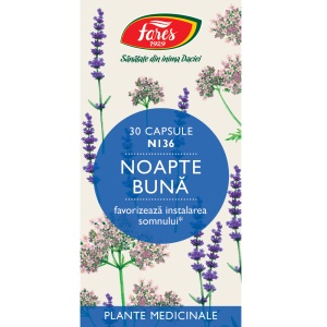 Noapte bună N136, 30 capsule, Fares - Img 2