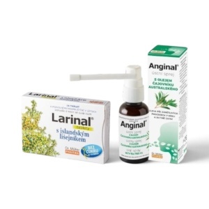 Pachet pentru Confortul Gâtului – Larinal Lichen de Islanda + Anginal Spray, Dr. Müller Pharma