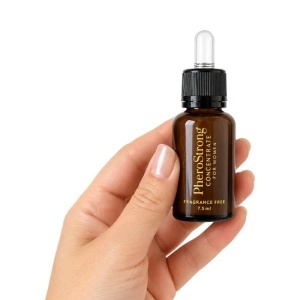 PheroStrong Concentrate for Women, pentru femei, esență cu feromoni fără parfum, 7.5 ml, Medica-Group - Img 3
