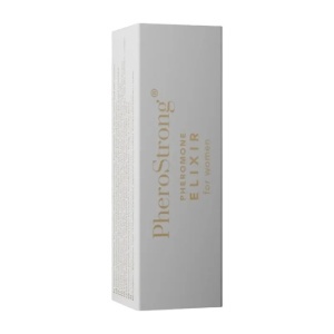 PheroStrong Elixir, mostră parfum cu feromoni pentru femei, cu note de mosc alb, ambră și vanilie de Madagascar, 2 ml, Medica-Group - Img 2