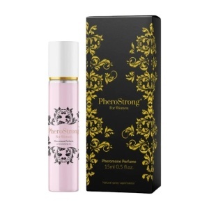 PheroStrong For Women, parfum cu feromoni pentru femei, cu note de mosc, iasomie și lămâie, 15 ml, Medica-Group