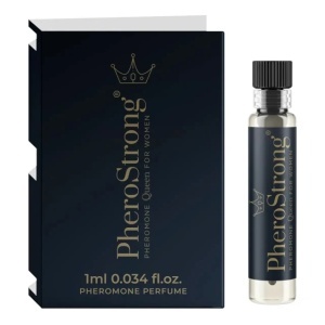 PheroStrong Queen, mostră parfum cu feromoni pentru femei, cu note de magnolie, rodie și ambră, 1 ml, Medica-Group