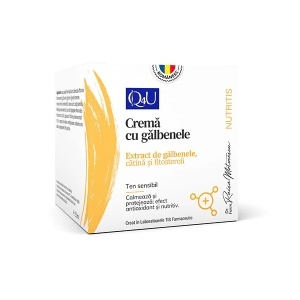 Q4U Cremă cu Gălbenele, 50 ml, Tis Farmaceutic