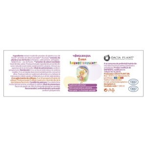 Sirop Imunostimulent Îngerașul, 200 ml, Dacia plant - Img 3