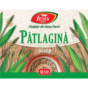 Sirop Pătlagină, R10, 250 ml, Fares - Img 4