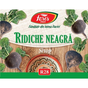 Sirop Ridiche Neagră, R28, 250 ml, Fares - Img 2