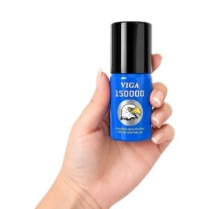 Super Viga 150000 Blue, spray intim masculin, ajută la controlul ejaculării și reducerea temporară a sensibilității, 45 ml - Img 2