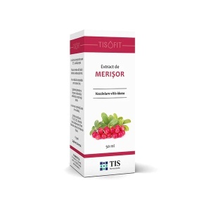 Tisofit Extract de merișor, 50 ml, Tis Farmaceutic