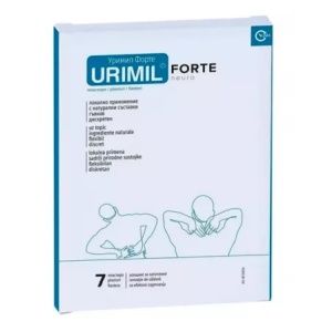 Urimil Forte neuro plasturi, 7 bucăți, Naturpharma