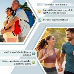Vitamina D3, supliment alimentar destinat susținerii sănătății oaselor, dinților, mușchilor și sistemului imunitar, 2500 UI, 30 capsule, Balkan Pharmaceuticals - Img 7