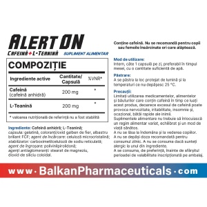 AlertON, 30 capsule, Balkan Pharmaceuticals - Img 3